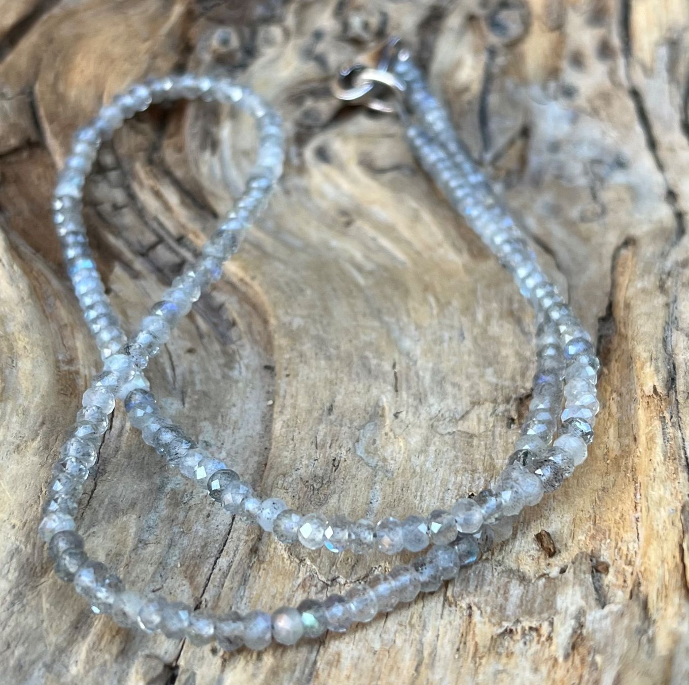 Catenine: Labradorit Kette – Nuovo (secondo la descrizione) da Diegten venduto da hamofi57