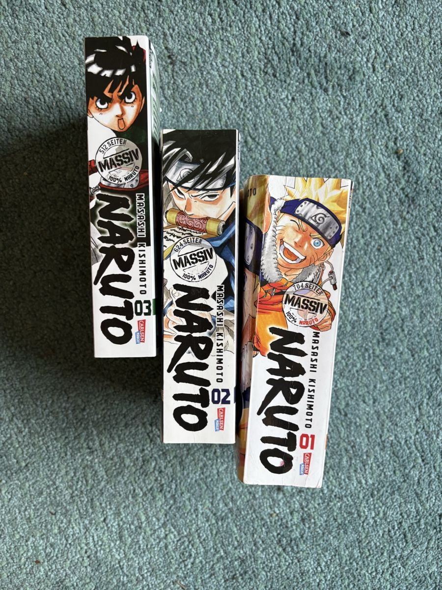 BD: Naruto Massiv Manga 1-3 – D'occasion à Berikon par Herrmueller12 1