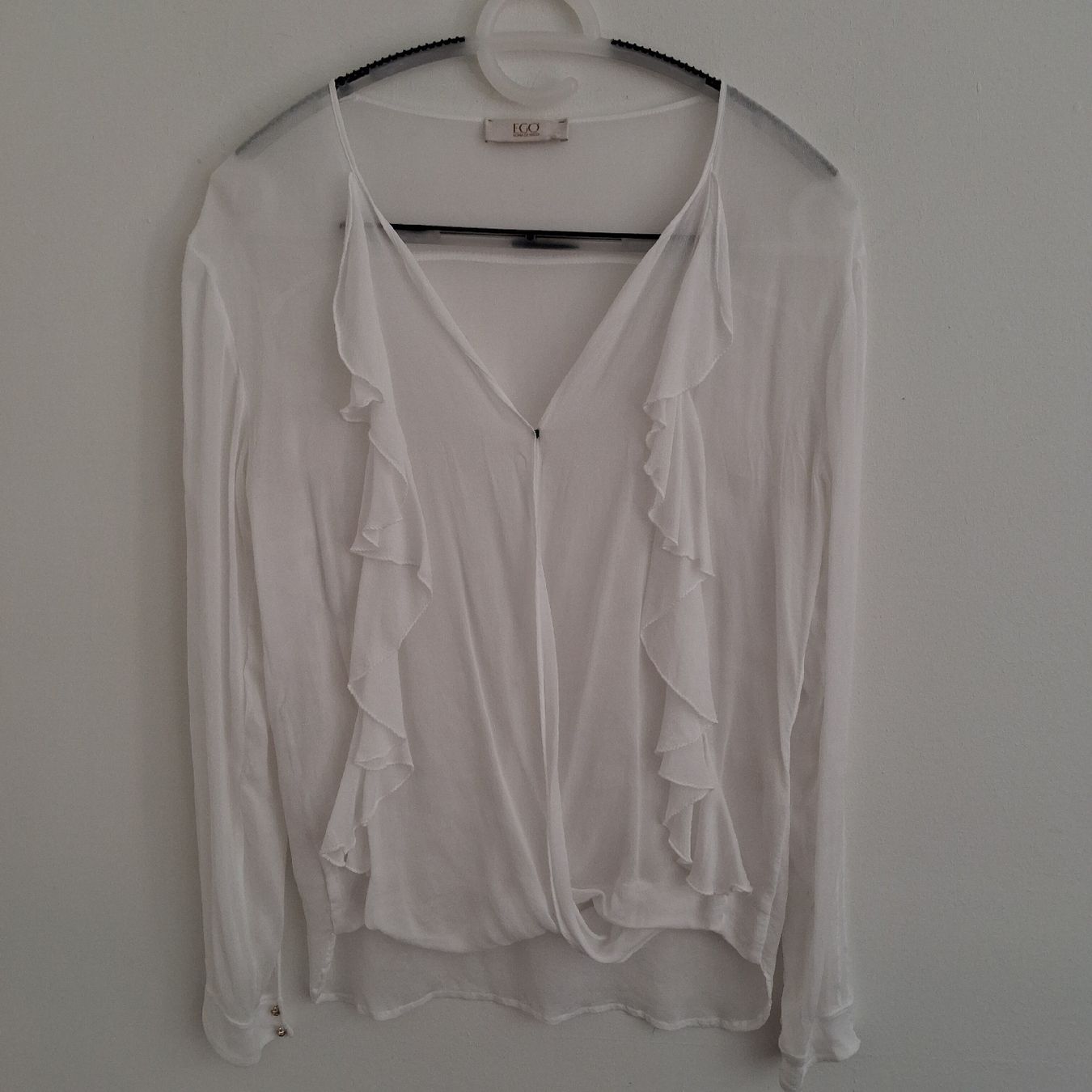 Camicette: Ego Soniande Nisco White Blouss Elegant – Nuovo (secondo la descrizione) da Wil SG venduto da tre_g2l7