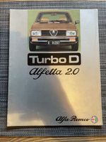 ALFA-ROMEO ALFETTA - Prospekt