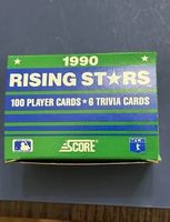 ⭐⚾ 1990 Score – Rising Stars Baseball Set – Komplett 1–100!