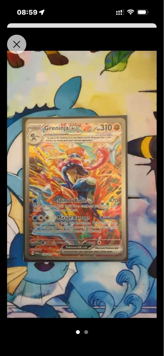 Karten: Greninja Ex – Neu und originalverpackt aus Lotzwil von fan_zq67