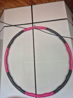 Hula Hoop Reifen Fitness schwarz rosa guter Zustand
