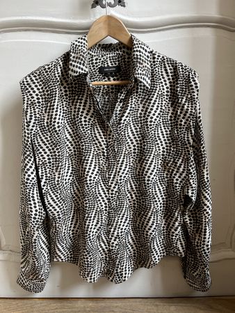 Blouse léopard en soie Isabel Marant grande ligne