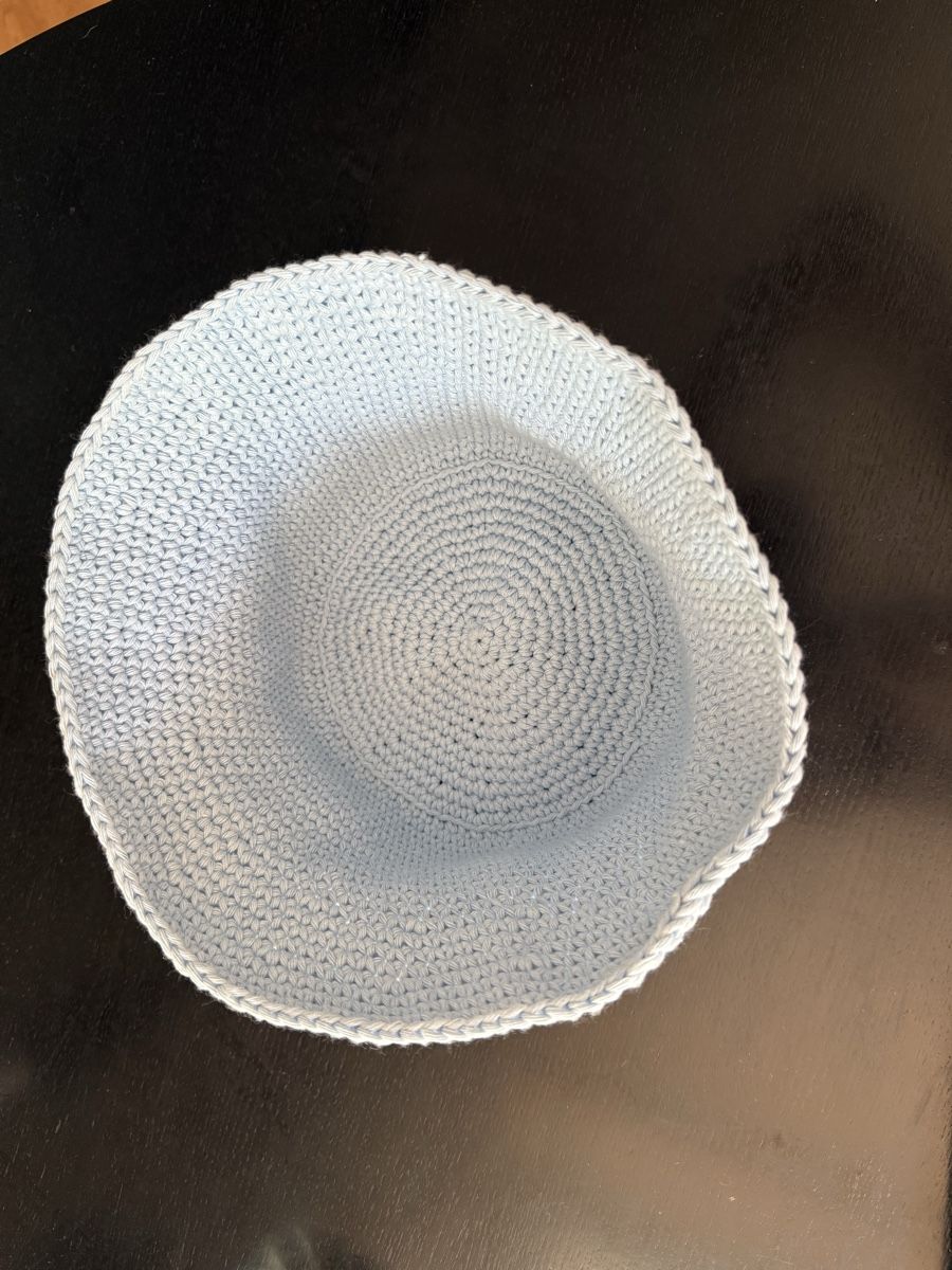 Hüte, Mützen & Caps: Bucket Hat Crochet hellblau, handgehäkelt – Neu (gemäss Beschreibung) aus Zürich von vallup_9 2