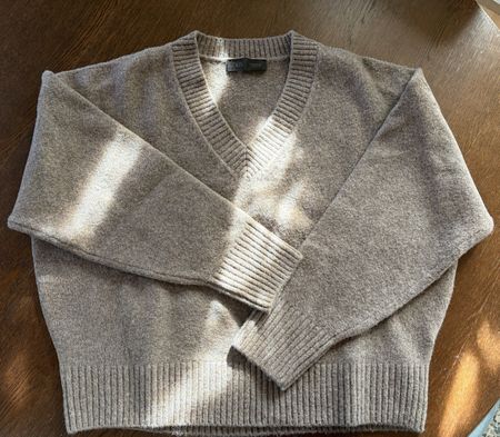 Zara Pullover V-Ausschnitt 