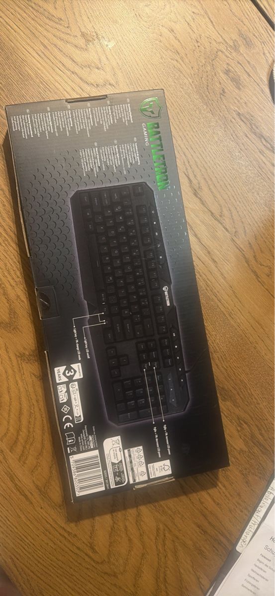 Tastiere: Gaming Keyboard  – Nuovo e nell'imballaggio originale da Gontenschwil venduto da may_c9vr