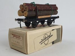 Fleischmann GFN 454 DRG Holzwagen, Spur 0, OVP