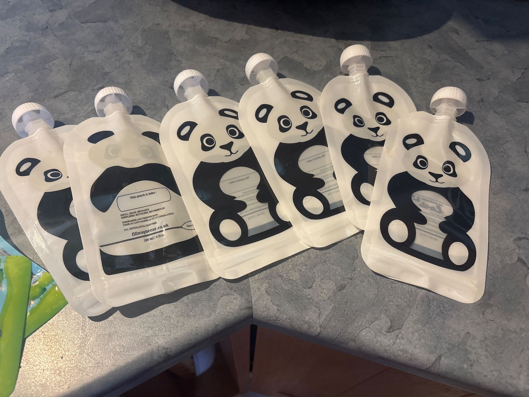 Borse da donna: Sacs réutilisables pour purée "Fill & Squeeze" 6 pièces – Nuovo e nell'imballaggio originale da Lajoux JU venduto da plise 2