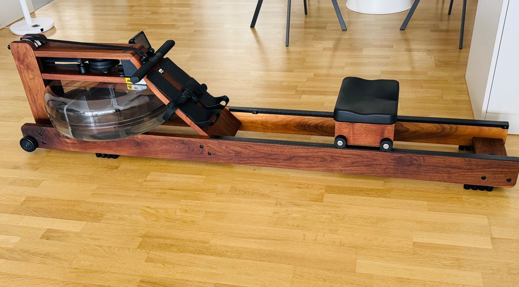WaterRower Hometrainer: WaterRower Walnuss mit SmartRow – Usato da Rheinfelden venduto da kiks69