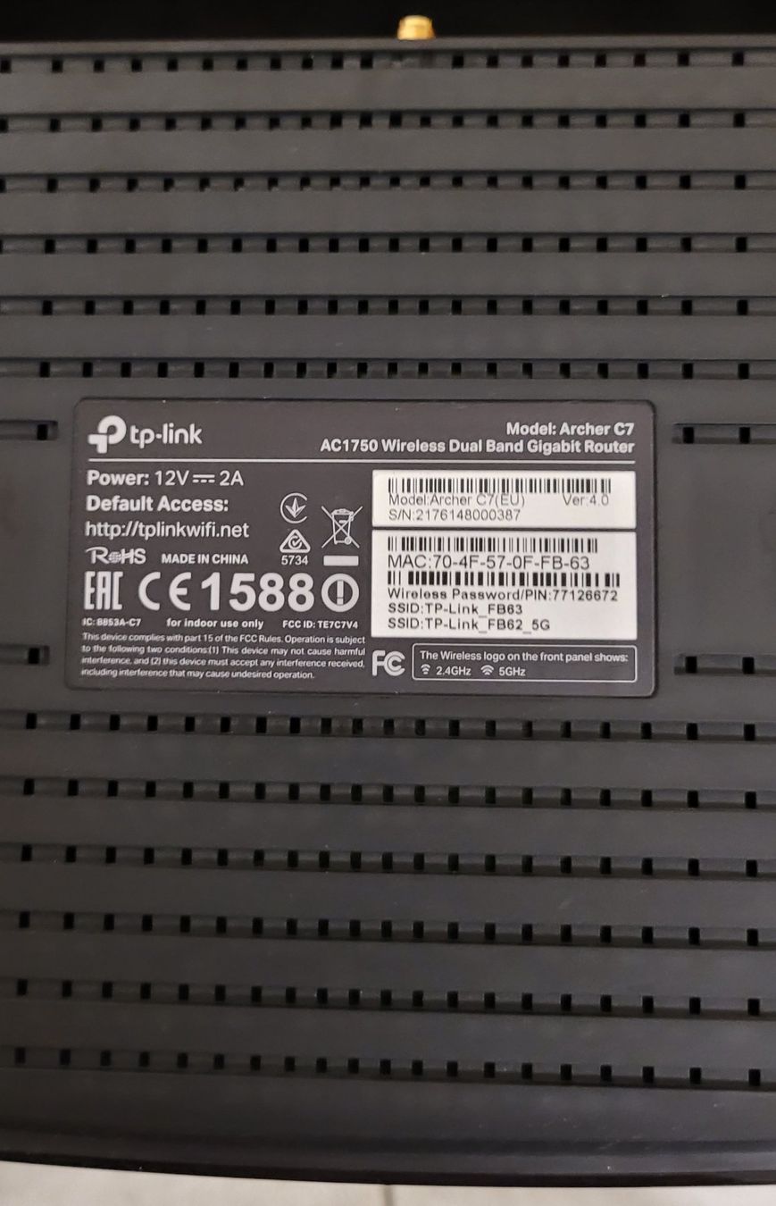 TP-Link Modem & Router: TP-Link Router Archer C7 – Nuovo (secondo la descrizione) da Urtenen-Schönbühl venduto da weltenschmid 2