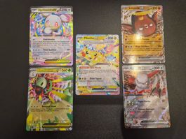 Lot 5 cartes ex - ASC Fr - Near Mint