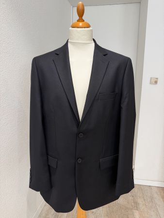 Vogue Pour Homme Sakko Gr. 50 Super 120’s Schurwolle Schwarz