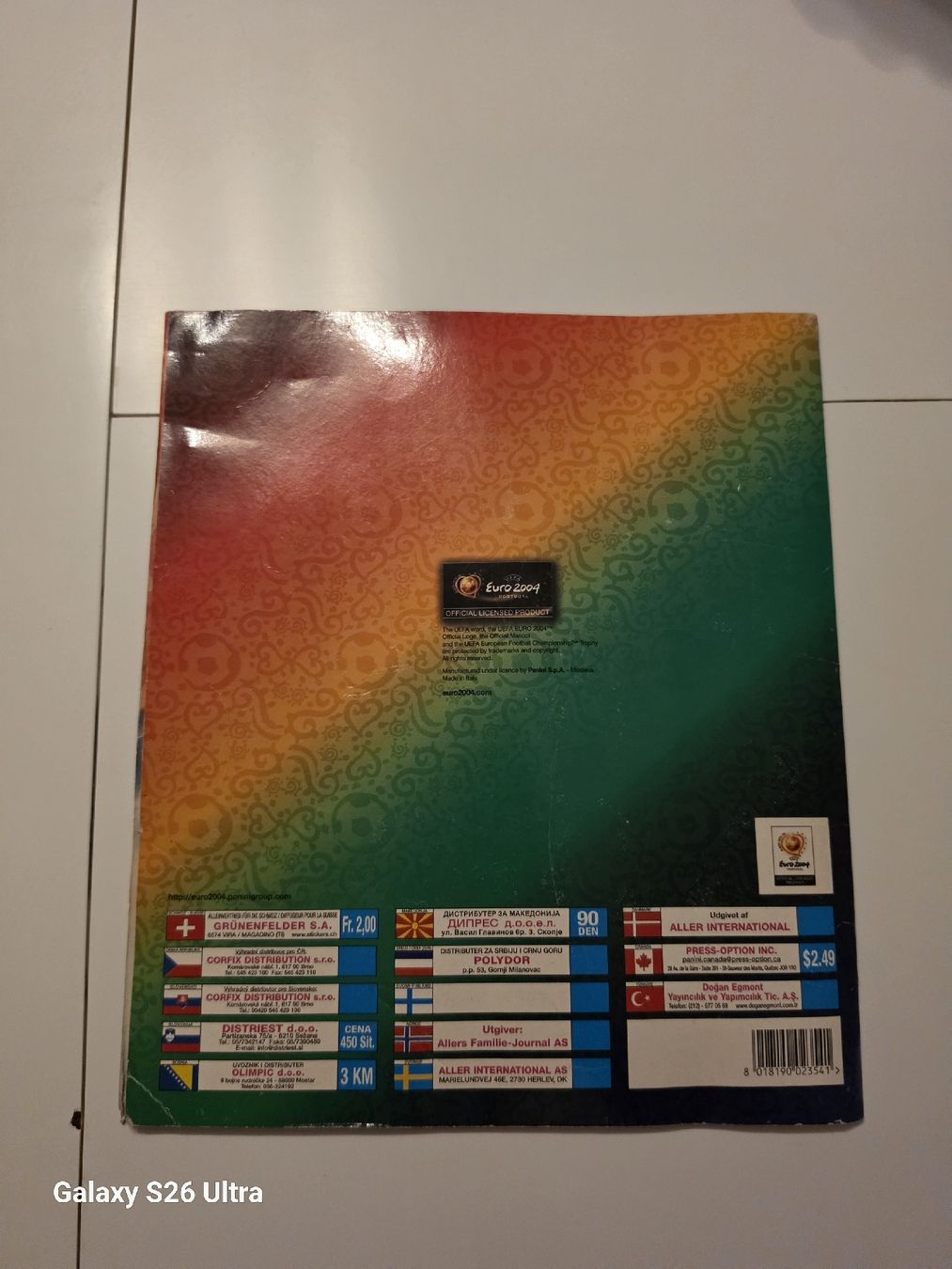 Panini Album: Album Panini Euro 2004 100% complet – Usato da Fleurier venduto da Doun 1
