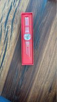 Vintage Swatch Uhr, rot mit Herzmuster - Sammlerstück!