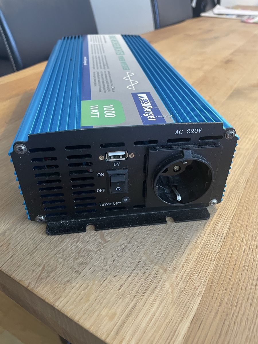 Onduleurs: Berger Sinuswechselrichter 1000W – D'occasion à Sargans par Brauchli.A 1