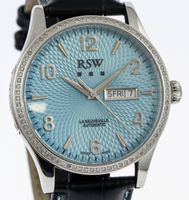 Elegante RSW La Neuveville Diamond Automatik, 2J.Gar,Zertif.