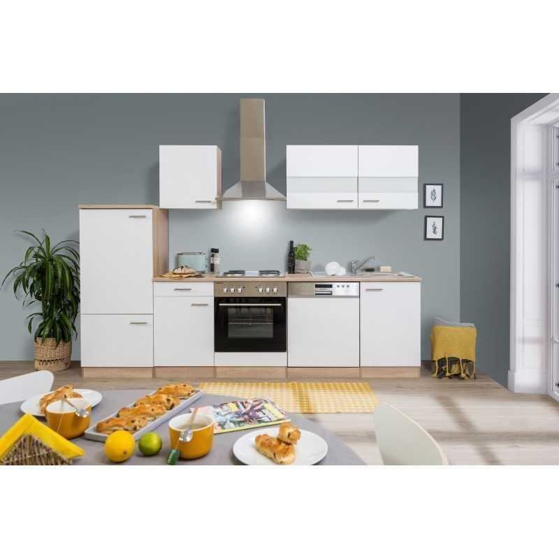 Cucine complete: 596 Küchenzeile Küchenblock 280cm E/SÄ/W – Nuovo e nell'imballaggio originale da Wallenwil venduto da toesstalvertrieb