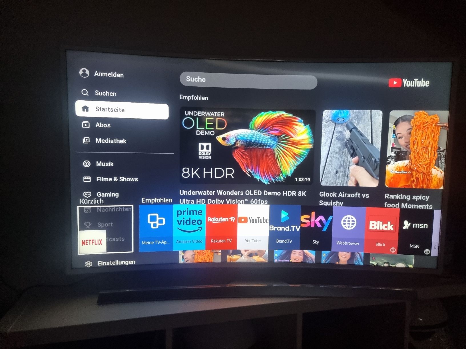 Samsung Fernseher: Samsung 4k 48" SmartTV – Gebraucht aus Unterseen von Heno13 4
