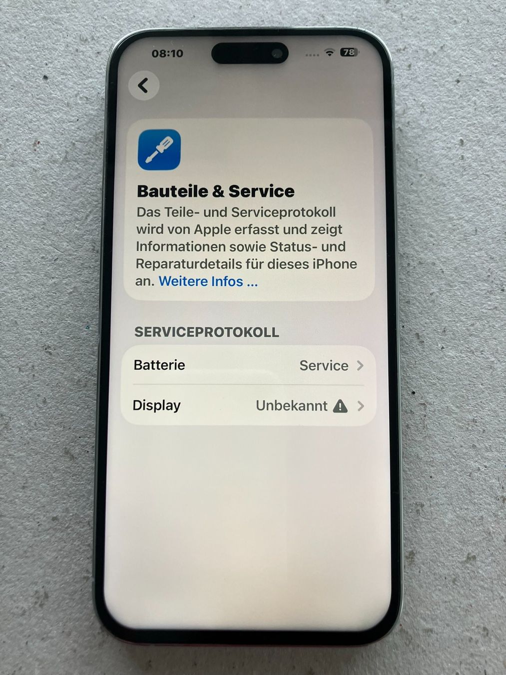 Apple Portables: iPhone 14 Pro Max / 256GB / Model A2894 – D'occasion à Meisterschwanden par Discus0 4