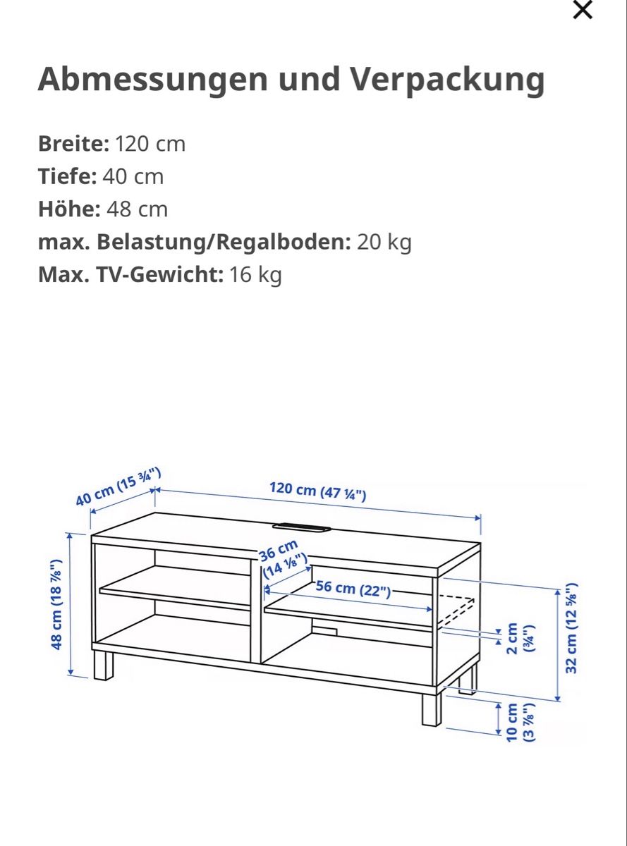 Ikea TV Möbel: Ikea Bestå TV Bank – Gebraucht aus Schindellegi von mbosco2100 6