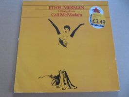 12 songs from " Call me Madam " Ethel Merman LP UK (VG+)