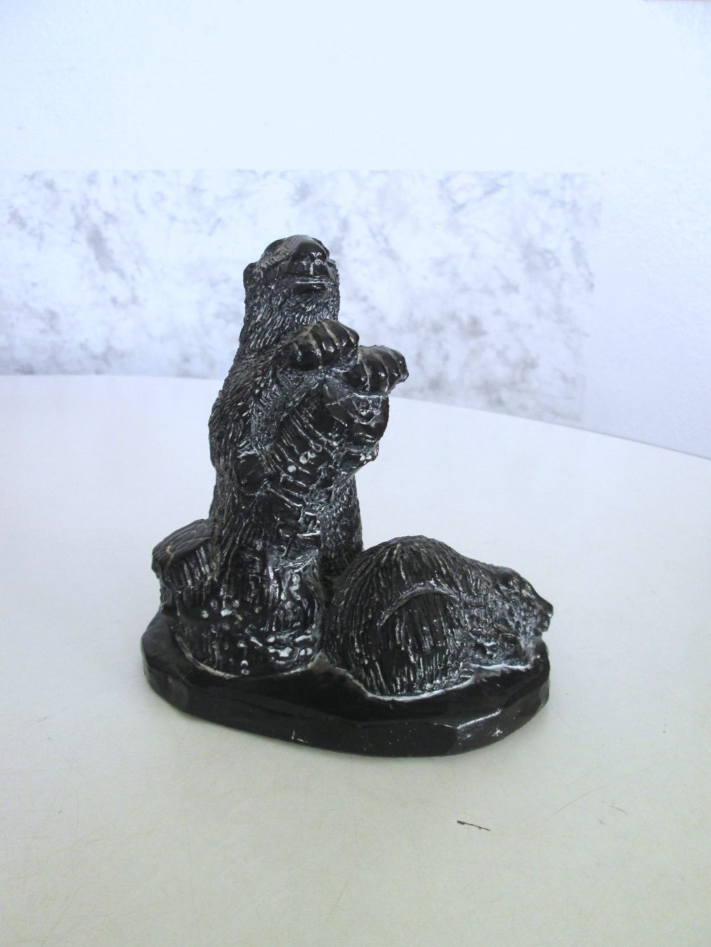 Skulpturen & Statuen: AARVARK Biberstatue, Kanada aus Speckstein – Gebraucht aus Sementina von babucia