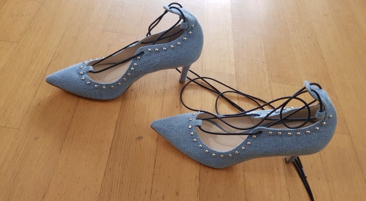 Navyboot Scarpe da donna: Navyboot jeans pumps gr.39 – Usato da Schöfflisdorf venduto da Bling_it_on 4