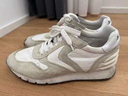 Voile Blanche Sneakers, weiss/beige Wildleder, Gr. 43