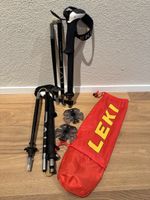 Leki Carbon Trekkingstöcke mit Tasche