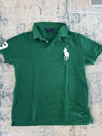 Polo Ralph Lauren Herren Polo Grösse XL grün Slim Fit