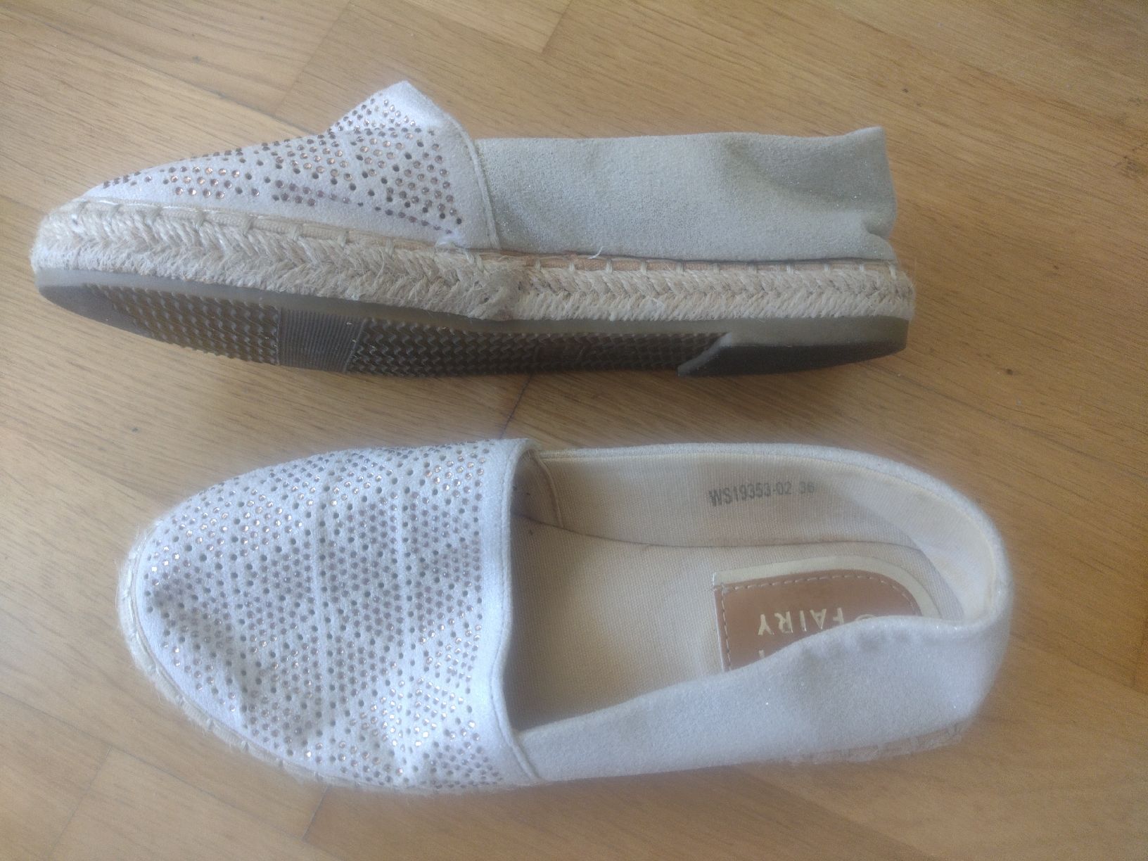 Damenschuhe: Espadrilles, 36, summer cotton shoes! – Gebraucht aus Zürich von cat_9cvz 2
