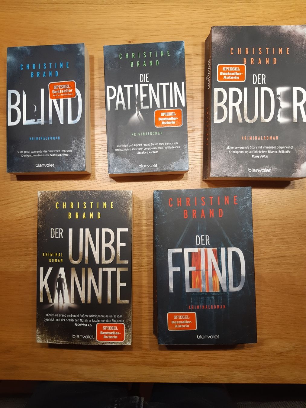 Bücher: Blind Krimis – Gebraucht aus Buckten von ThN4446