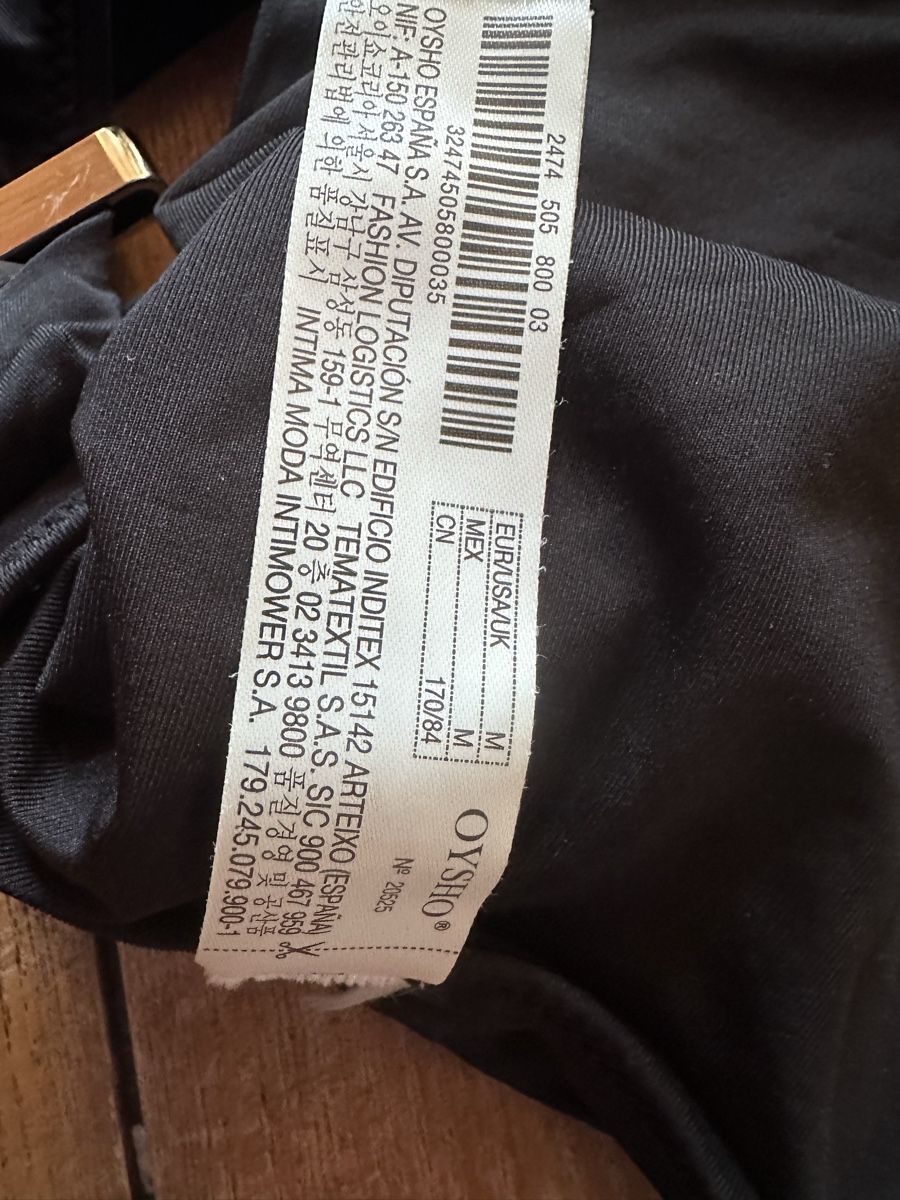 Oysho Costumi da bagno & Bikini: Badekleid Gr. M schwarz, Oysho – Nuovo (secondo la descrizione) da Münsingen venduto da Secondhand89 1