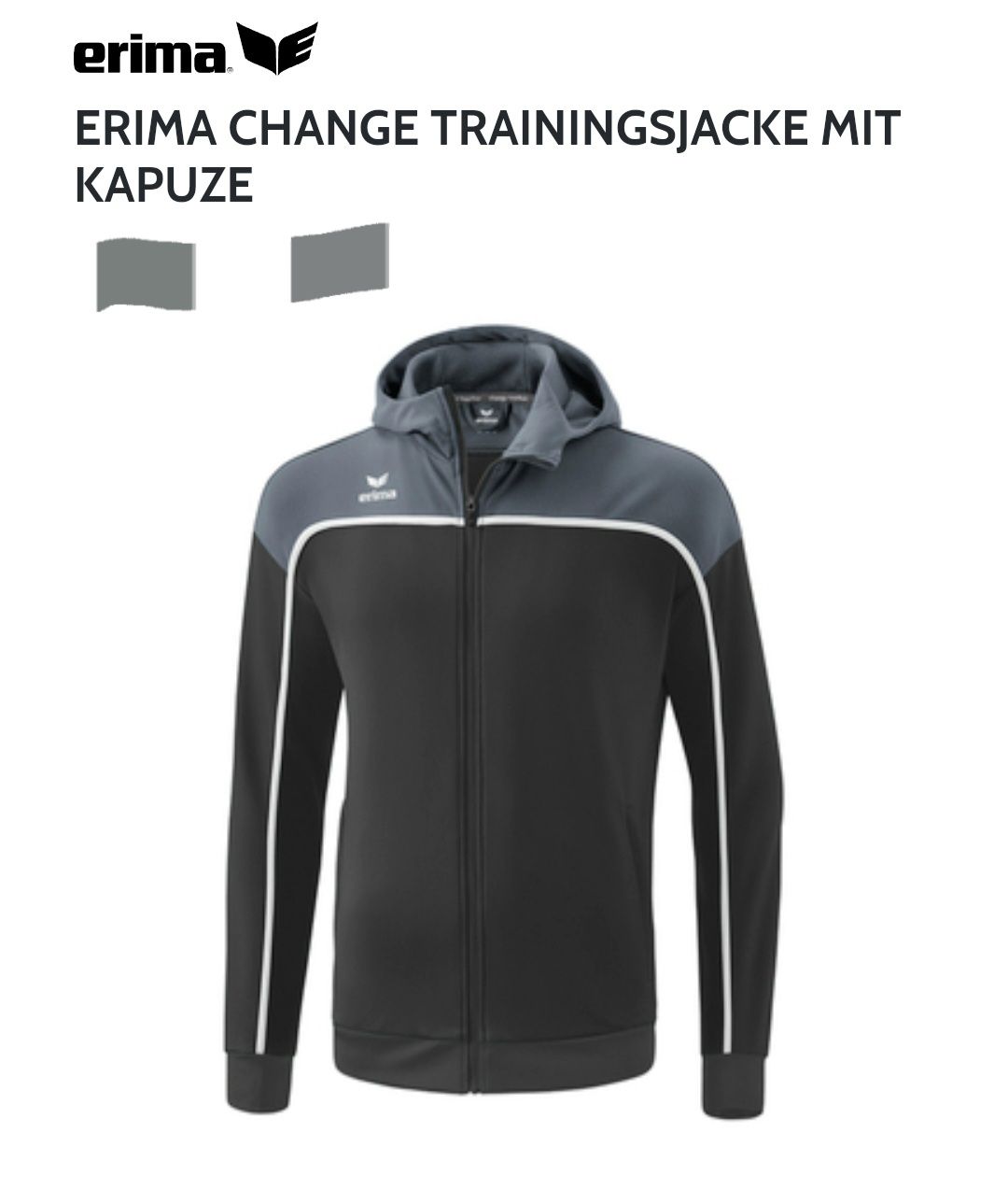 Erima Giacche: ERIMA Trainingsjacke Change schwarz Gr. L – Nuovo (secondo la descrizione) da Buttisholz venduto da Flop 1