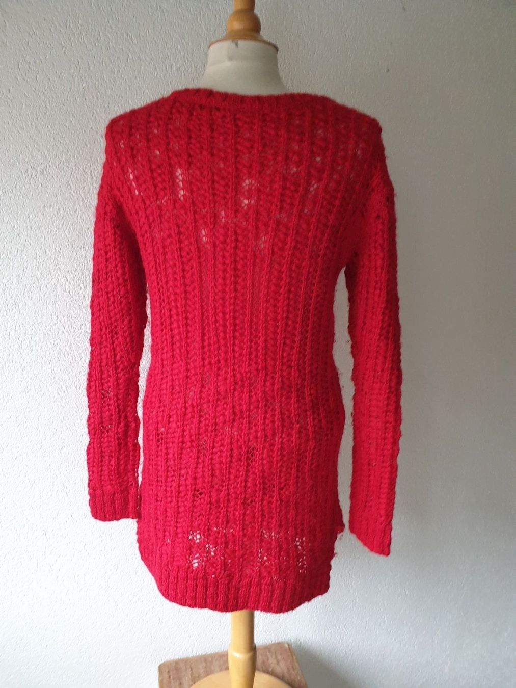 Maglioni & Felpe: DEPT LONGPULLI PULLOVER XS S ROT WOLLE 36 34 STRICKPULLI TOP – Usato da Elsau venduto da the-colorful-side 8