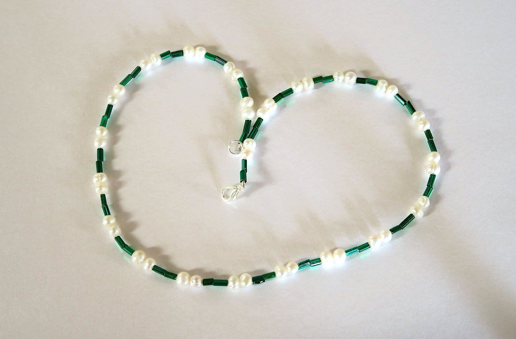 Catenine: Zucht/Glasperlen-Kette – Usato da Brittnau venduto da marlenestone 1