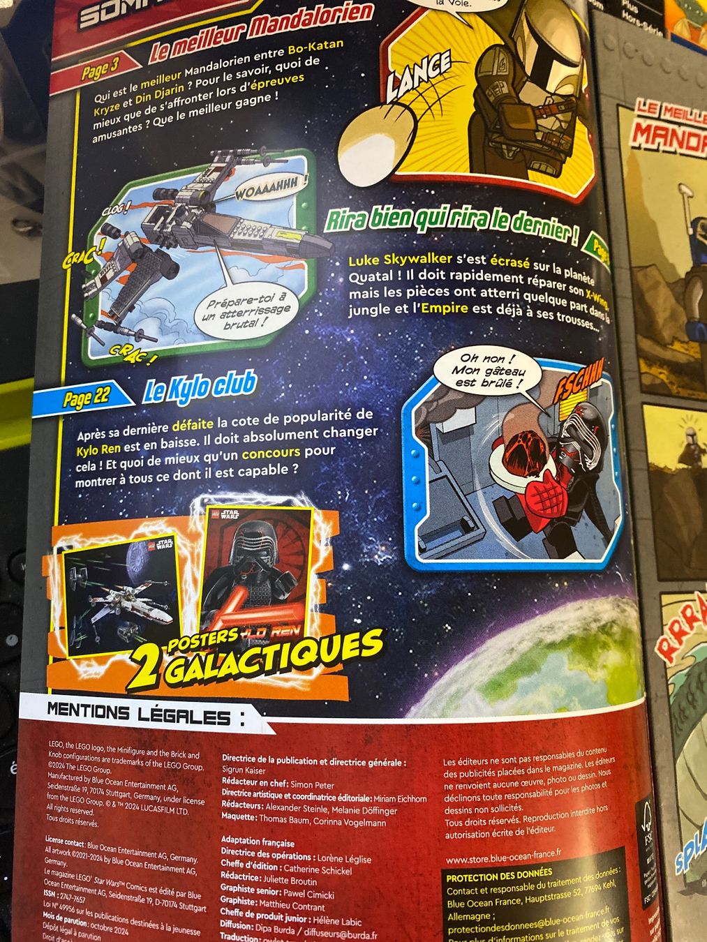 Fumetti: Lot LEGO Star Wars Comics N°9 + posters – Usato da Le Brassus venduto da cinema13 1