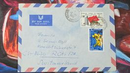 CL32 Enveloppe + Timbre Cameroun 1972