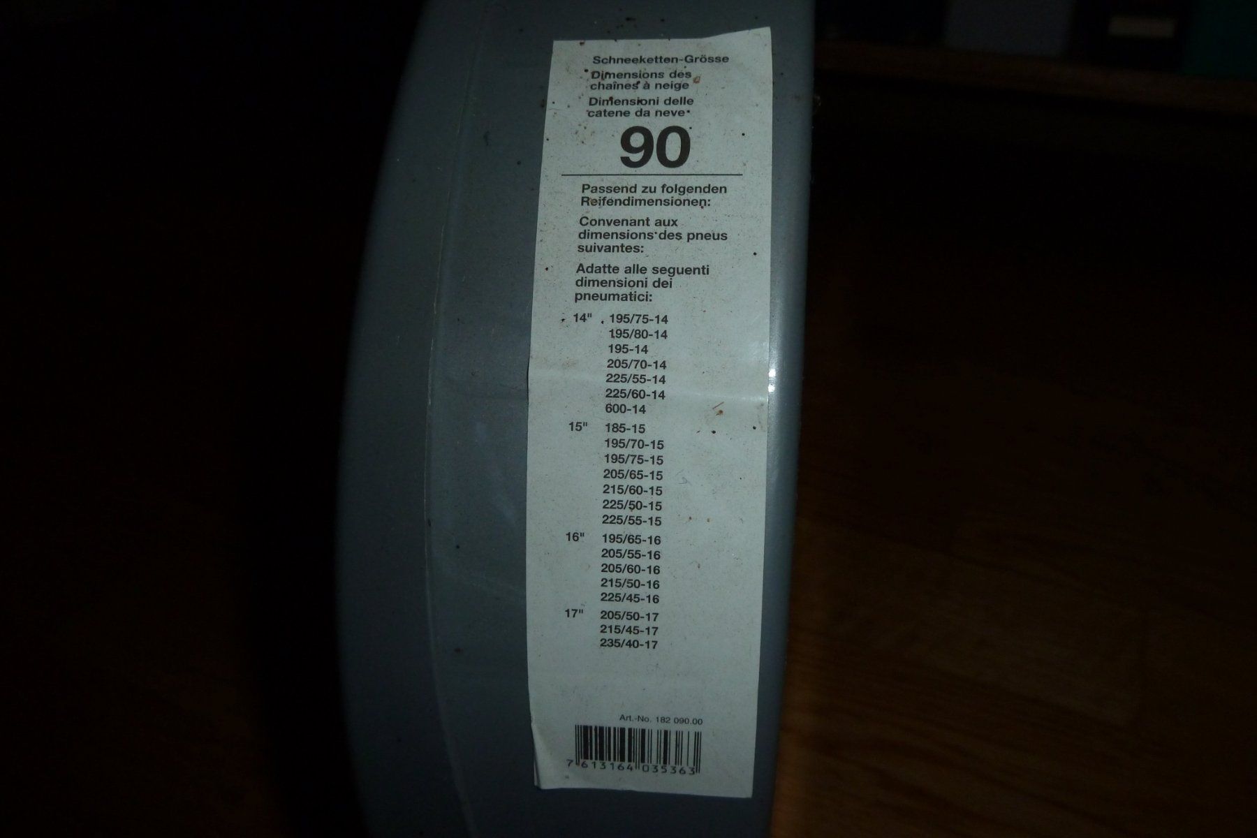 Schneeketten: Schneeketten Pilot Gr.90, neu – Neu und originalverpackt aus Dozwil von Kouma77 3