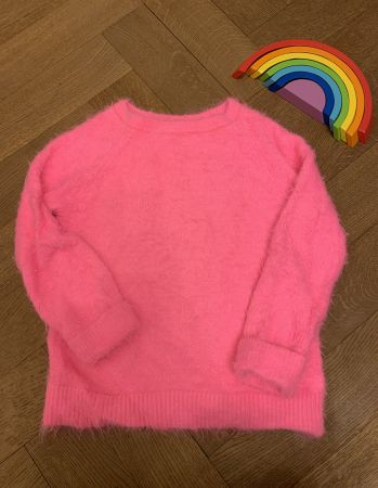 Kuschelig PULLOVER pink H&M 134 140 cm 9 10 J