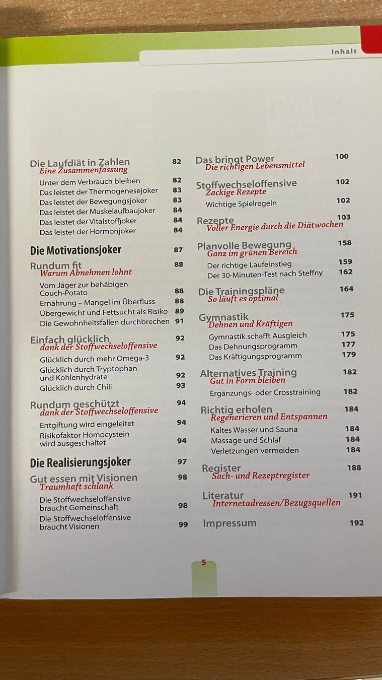 Livres: Die Lauf-Diät – D'occasion à Glattfelden par cybermaxx 3