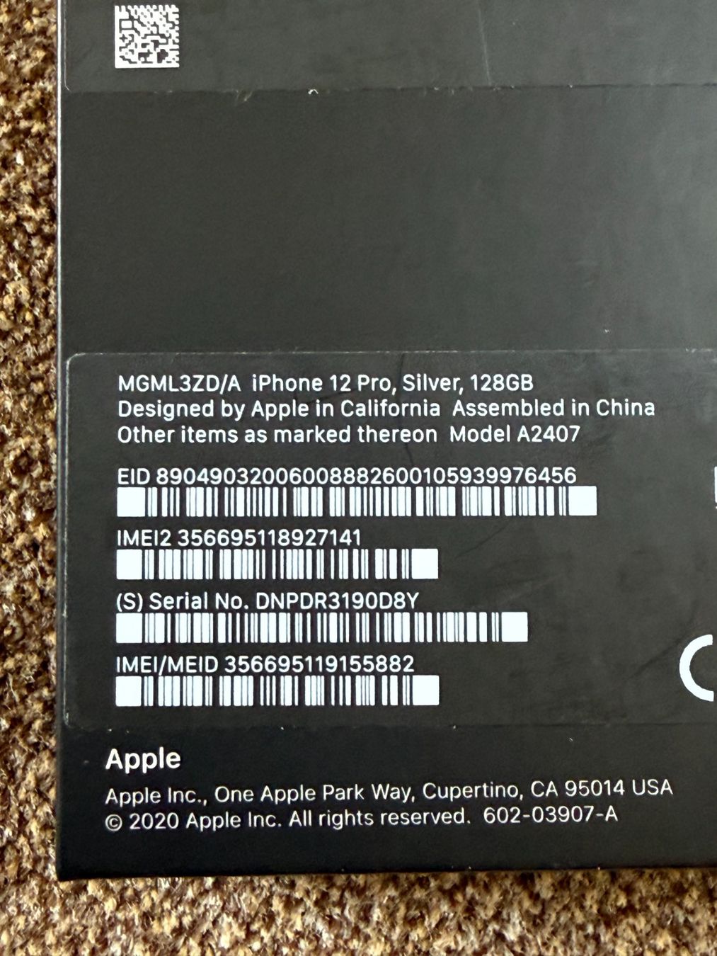 Apple Telefoni cellulari / Smartphones: Iphone 12 Pro / 128 GB / 85% / Silber – Usato da Staad SG venduto da Reak 4
