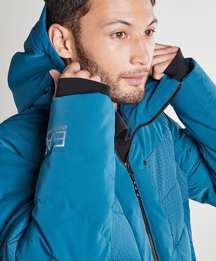 Armani Giacche: EA7 Armani Daunen Skijacke Petrol M oder XL statt 615.- – Nuovo e nell'imballaggio originale da Turbenthal venduto da lau_2nrd 2