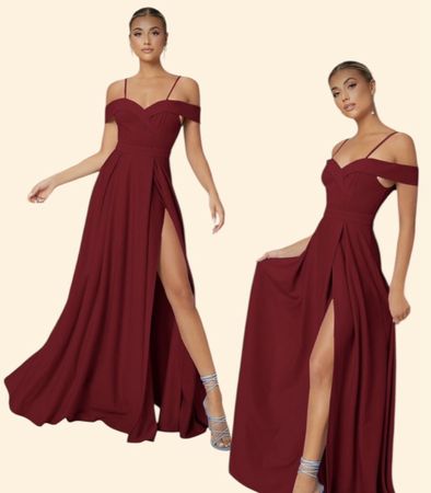 Abendkleid weinrot 🍷