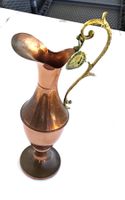 Vintage kupferne Krugvase. Lecellier Villedieu