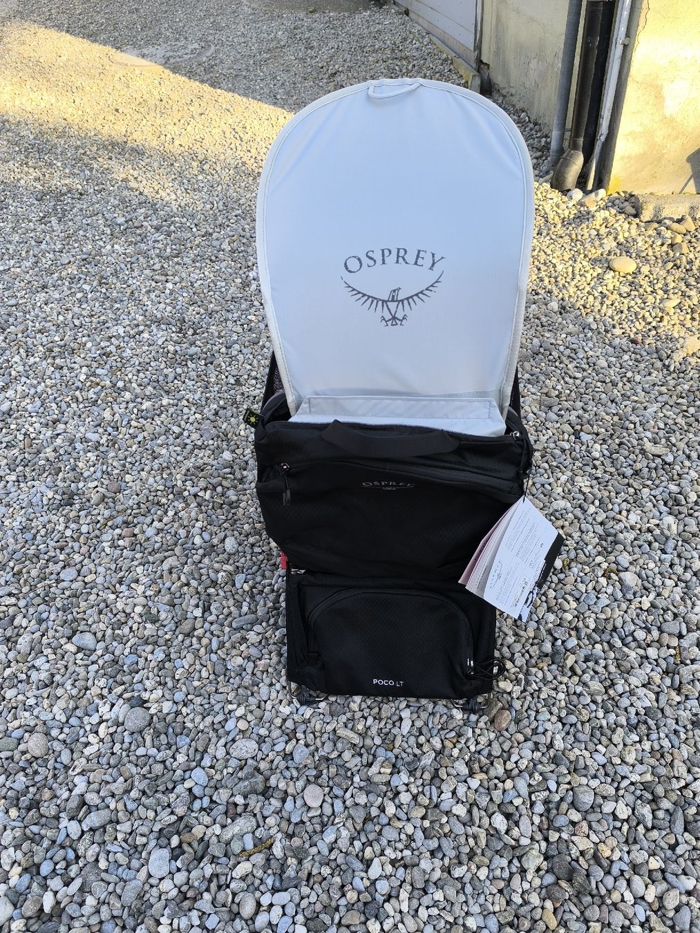 Osprey Marsupi portabebè: Kinder Trage Kraxe Osprey Neu POCO LT – Nuovo (secondo la descrizione) da Safenwil venduto da onlinesportshop 1