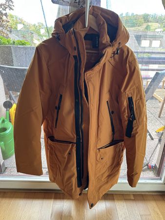Herren Winterjacke Tom Tailor peanut butter brown Grösse M