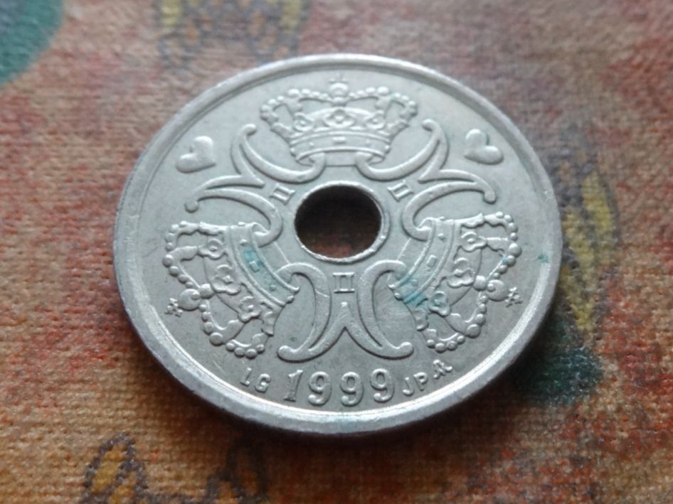 Tutti le monete: DANEMARK  2  Kroner  1999  (Z) – Usato da Romanel-sur-Lausanne venduto da Swift13