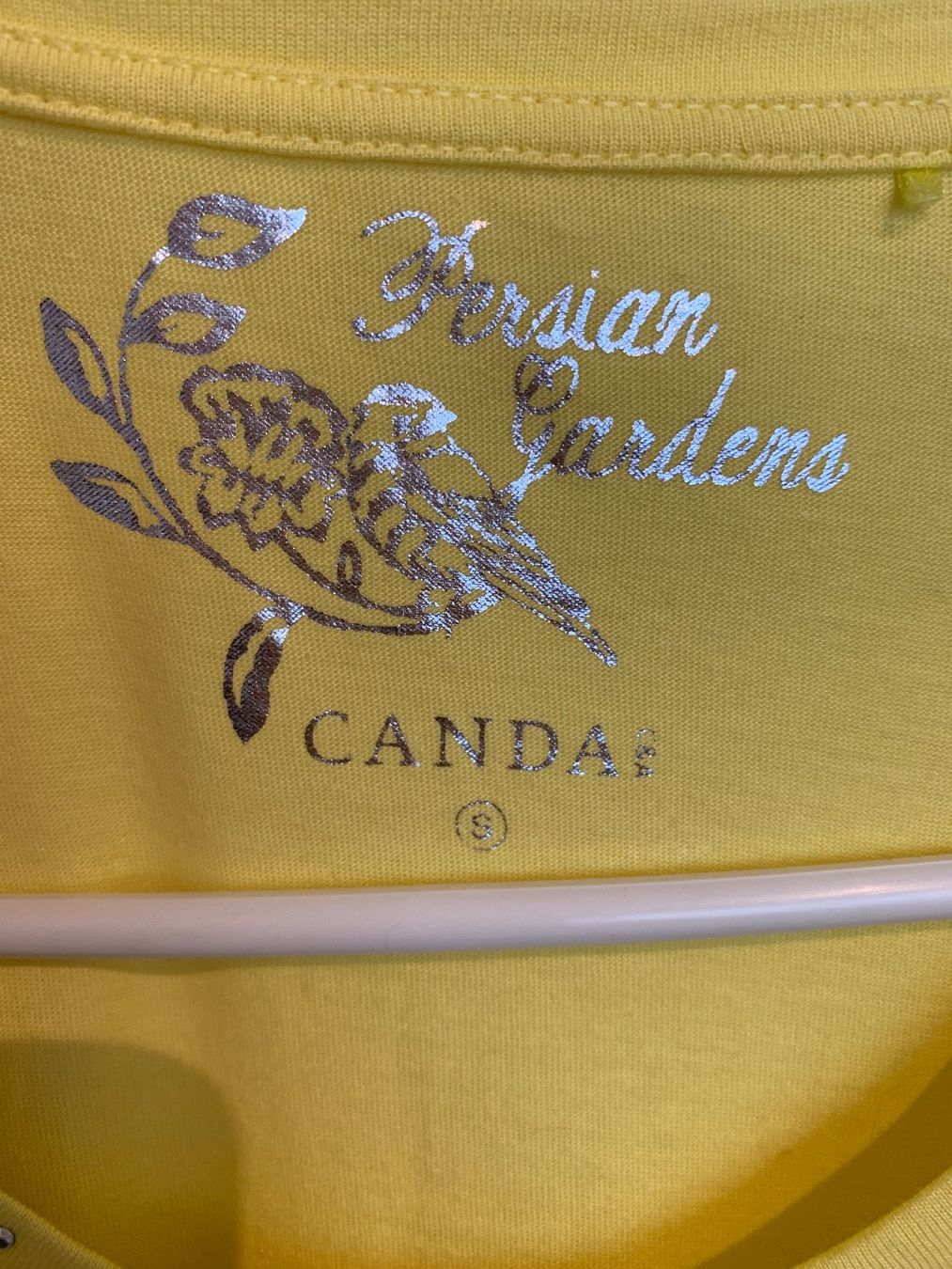 C&A T-Shirts: Canda C&A Shirt gelb Spitze Gr. S – Gebraucht aus Fislisbach von KolibriSecondhand 2